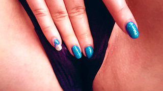 Dirty Squirt in Panties and Dripping Wet Pussy