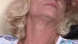 German blonde can't hold back her pee from the excitement she feels with the big cock penetrated into her pussy