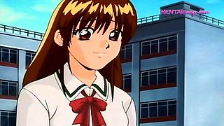 Submissive MILF Cum in Public as Her Doms Fill Her Holes With Toys