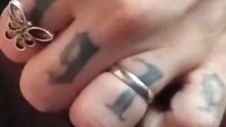 Pregnant Teen Slut Showing off in the Uber
