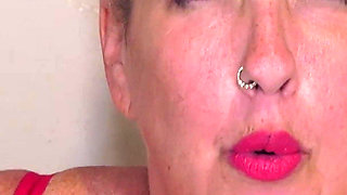 Bouncing on a Fist Dildo