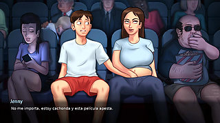 Hot Mom And Stepsister Only Exclusively Fuck The Tenant On A Daily - Summertime Saga