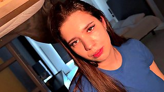 Busty Neighbors Steamy Step-Fantasy Threesome with Big-Tits Stepsis and Teen Ne