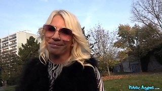 Public agent - spending all my money on blonda cougar