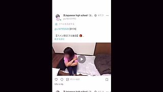 Japanese College Couple Amateur Sex - Awkward Homemade Gonzo Fuck