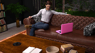 Nursing back to pleasure: the virgin invites a guy in her house ep 61