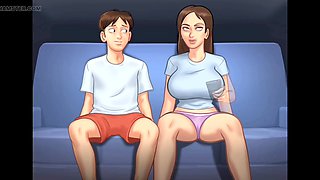 Summertime saga, girlfriend experience, step sister