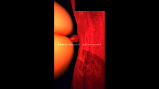 Lost in the sex club darkroom... found a random cock in the wall - Catrine Croissant