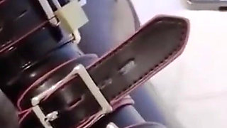 Mz12 - Latex-bound Puppy Vibrates to Reach Orgasm