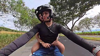 Tamy James Mutual Masturbation Leads to Hardcore Creampie at Home