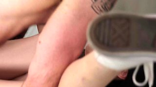 Amber Angel came home from school early and desired to