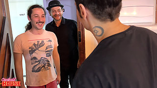 She Was Going to a Swingers Club, but Instead Received Penises Delivered by Her Cuckolded Boyfriend's Friends