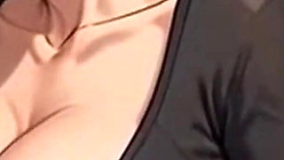 Waifu Secretary POV - White Hair GILF & Brunette Office Close-up Teasing