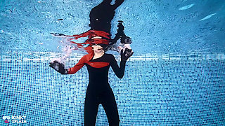 Underwater Scuba Date in My Tight Wetsuit: 2nd Date Cum Play