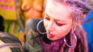 Wild Hardcore Orgy - Massive Gapes, ATM and All Girls Double Hole Fingering