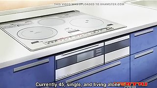Hentai Maid Teen Fucks in Kitchen - Cum on Tits 69 with Indian Sister Uncensored