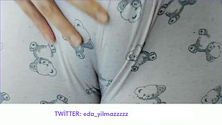Cameltoe- Swollen Pussy- Masturbate with Pajamas