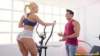 Marco Banderas' Wild Latina Passion in Steamy Gym Heat