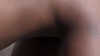 18 yo ebony teen maid fucked in doggystyle and creampied
