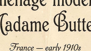 Le Ménage Moderne De Madame Butterfly (c. 1910) - Restored in 4K Rare Early Erotic Silent Film