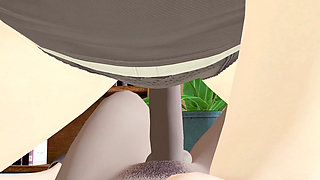 TEACHER HAS SEX WITH STUDENT IN THE LIBRARY taboo POV +18 3D HENTAI