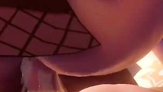 Genshin Impact's Brown-skinned Goddess Xinyan Takes Control and Gets Creampied Girl on Top