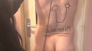 A Submissive Tied up and Humiliated