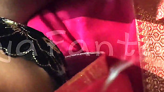 Riya in Saree #40 POV Blowjob Big Black Dick