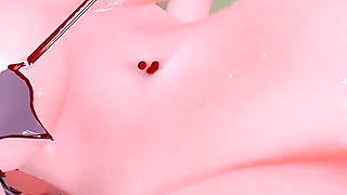 Genshin Impact - Genshin Girls in Hilichurl Beach Camp 2 - Rough Sex - 3D Hentai Animations