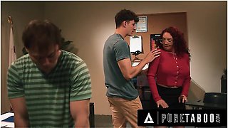 Devastated Teacher Kiki Daire Spitroasted By Cunning Students To Not Have Affair Exposed