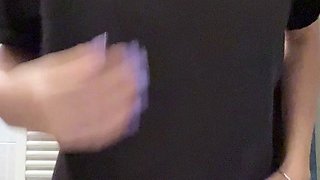 Webcam amateur Sexy teen touching her big tit