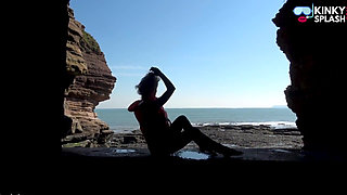 Lifejacket and Jeans on the Beach
