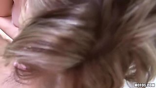 Good Blowjob From A Tattooed Blonde With Belle Claire