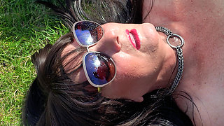 Close-up Mouth Filled with Piss - Ithastopeefun