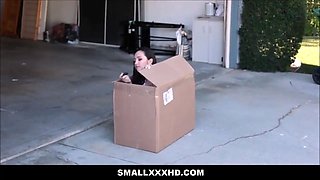 Hot teenie petite teenie girlfriend in a cell