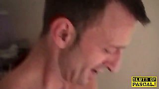 Uk sub predominated and pussyfucked
