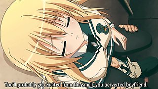 Hentai: Sexy Buxom Blonde Babe Dominates Her Submissive Partner In the Hottest Way