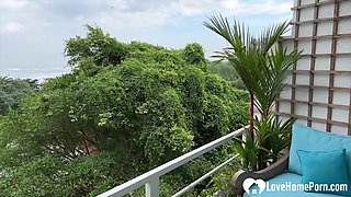 Knob pleasures with a pretty blond hair babe chick