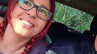 Blowjob in the Car, Cum