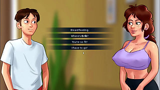 Summertime Saga - Eve might be pregnant after Johannes fucked her