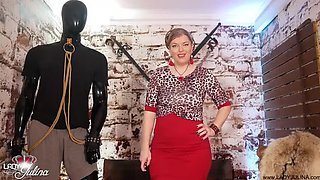 German MILF Domina Julina Extreme BDSM Anal Rosette Slave 4K POV