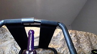Awesome Teen With Big Boobs Dildo Masturbation