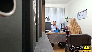 Loan4k. sex on the office desk is the finest way to get a loan approved