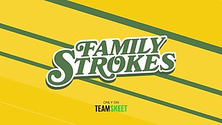 Familystrokes - Big Assed naughty cougar tempts her stepdaughters bf to screw her