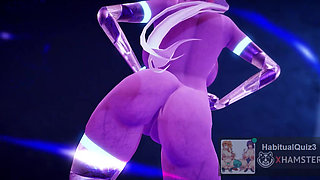 mmd r18 Super Bunny Butt Bass Knight want to fuck hard no mercy 3d hentai