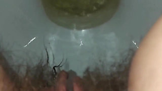 Showing off My Hairy Armpits and Piss