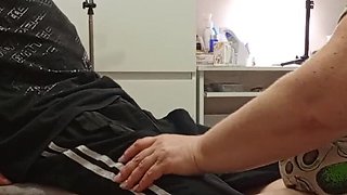 MILF Mom Sucking Dick and Swallowing Cum in Mouth