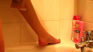 Piss Pants in Bathtub