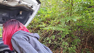 Car breakdown on the side of the road... And he knew exactly how to help me