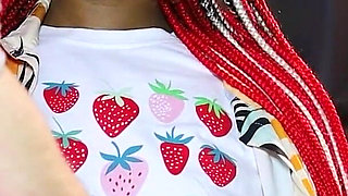 Face Fuck Casting, Black MILF Throat Put to the Test